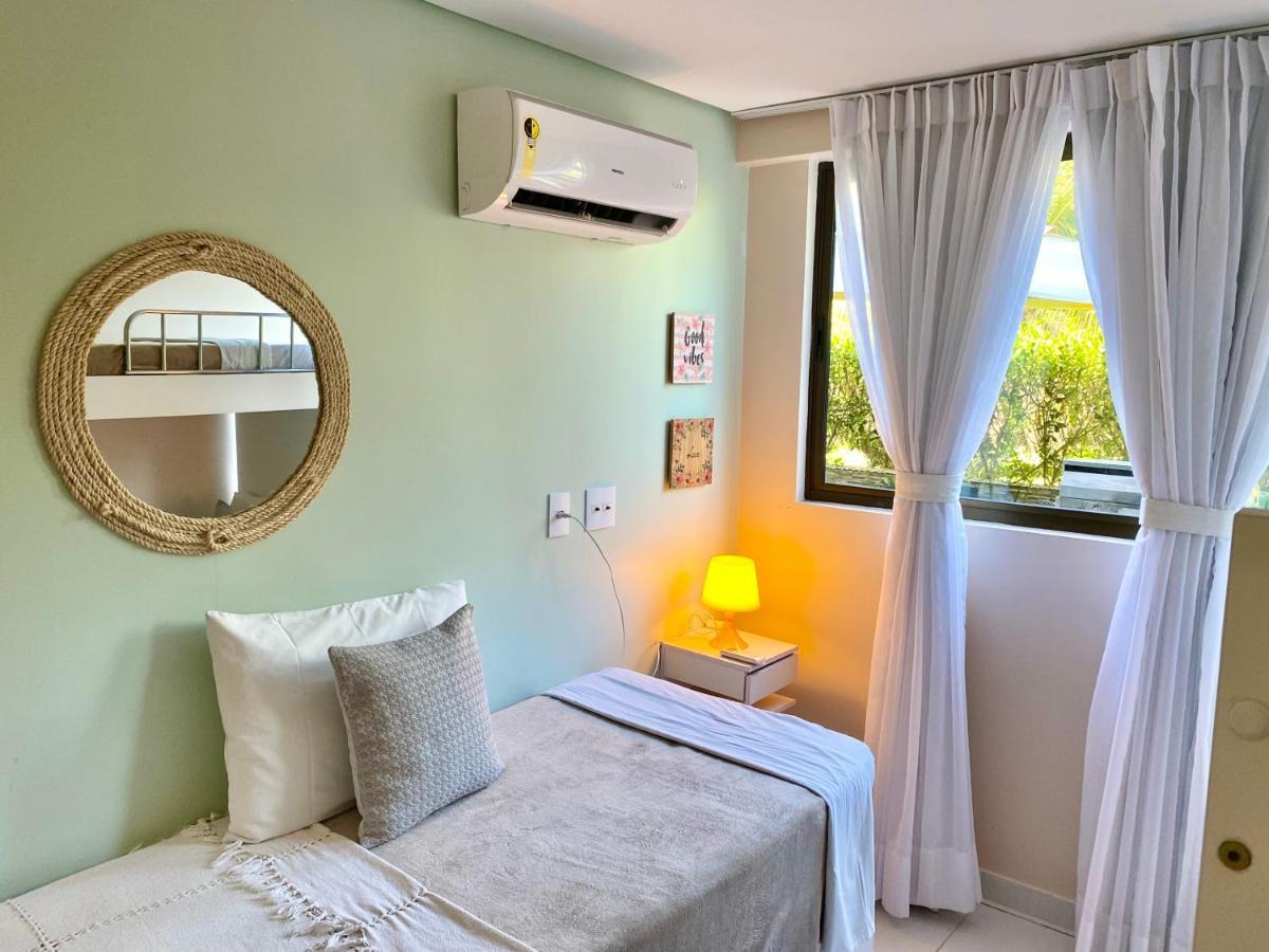 Apto Beira Mar Terreo Com Area Gourmet Praia De Muro Alto Pôrto das Galinhas 외부 사진